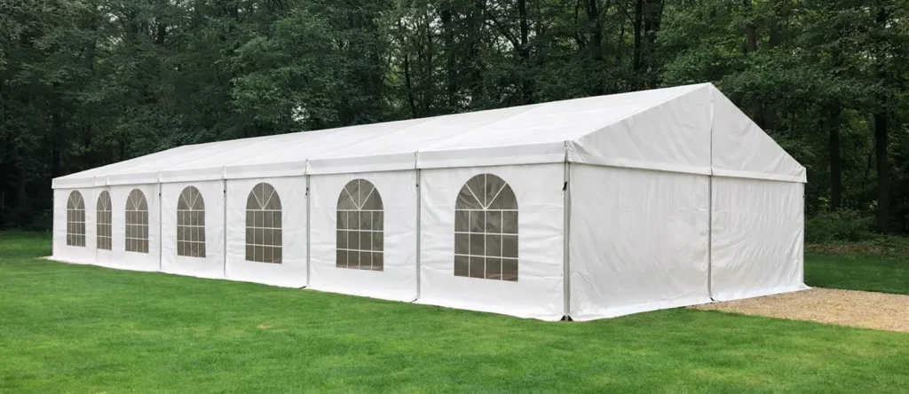 Location de chapiteau 8 x 20 m à Wépion par Air de Fête